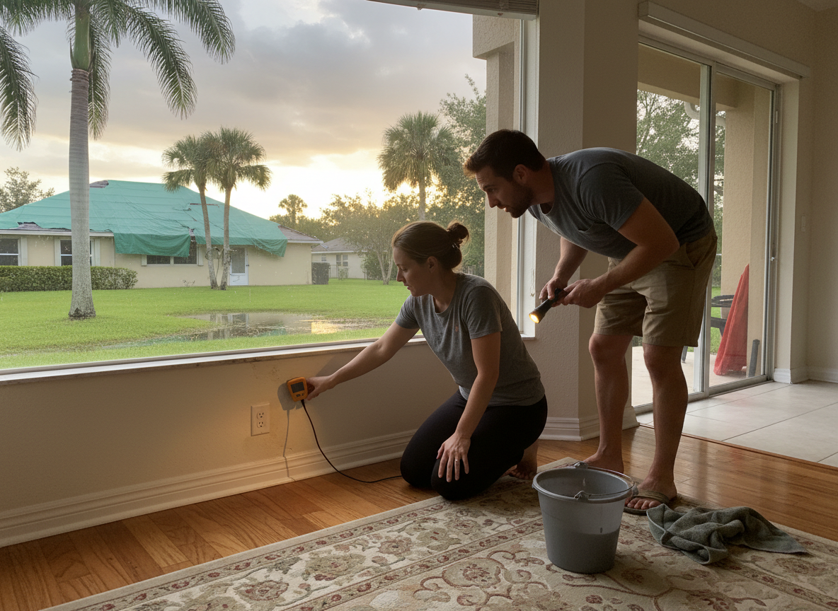Storm Water Damage Checks for Orlando Homes